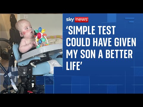 Mother of baby with spinal muscular atrophy wants all newborns to be tested for it
