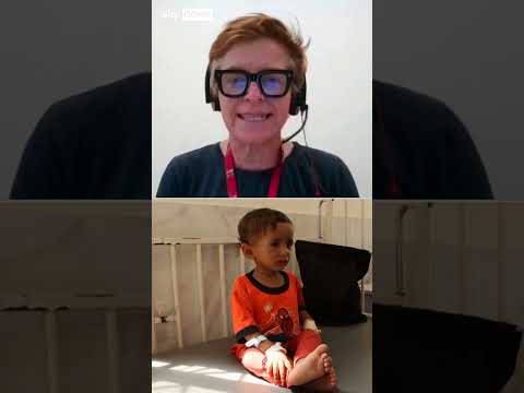 Sky News speaks to Save The Children in Gaza