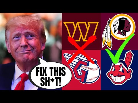 Trump DEMANDS The Redskins And Indians DUMP Woke Name Changes!