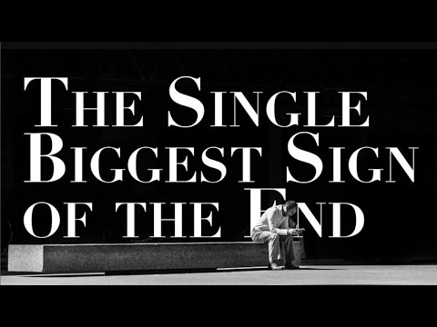THE SINGLE BIGGEST SIGN