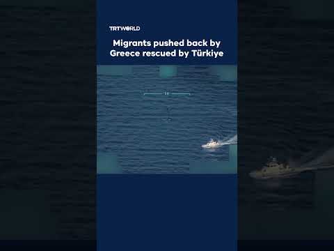 Türkiye rescues irregular migrants left at sea by Greek Coast Guard