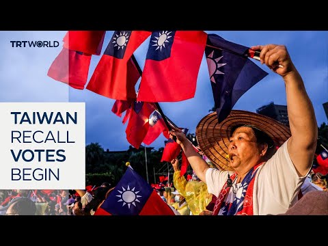 Taiwan voters target ‘pro-China’ lawmakers in recall