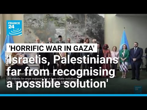 ‘There is no alternative to the two-state solution to end the Israeli-Palestinian conflict’