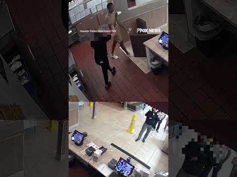 DRINK TO-GO: A man became aggressive after being asked to pay for a drink at a Burger King #shorts