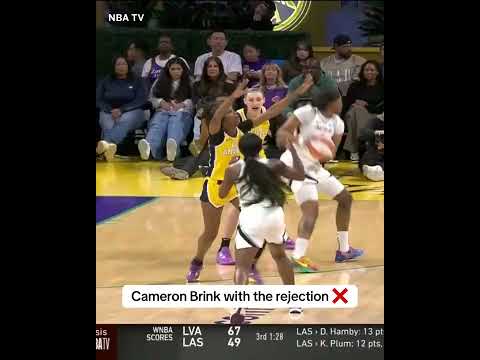 Cameron Brink said 🚫