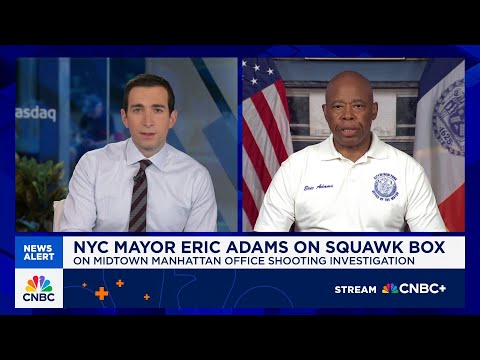 NYC Mayor Eric Adams on mass shooting: You don’t use violence to address your corporate concerns