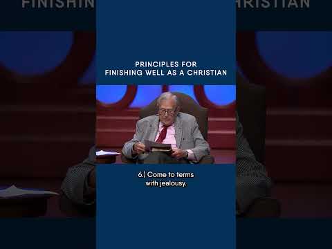 Principles for Finishing Well as a Christian #jesus #christianity #sermon