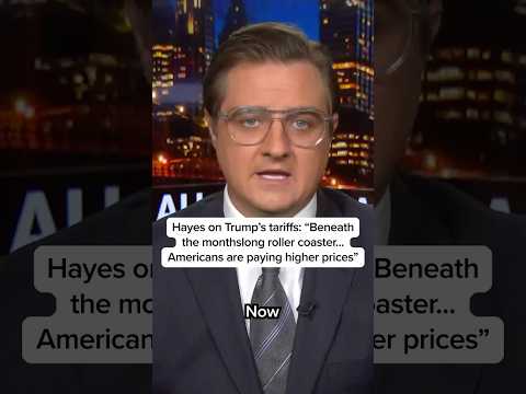 Hayes on tariffs: ‘Beneath the monthslong roller coaster… Americans are paying higher prices’