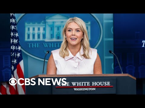 White House holds briefing as Trump’s tariff deadline nears | full video