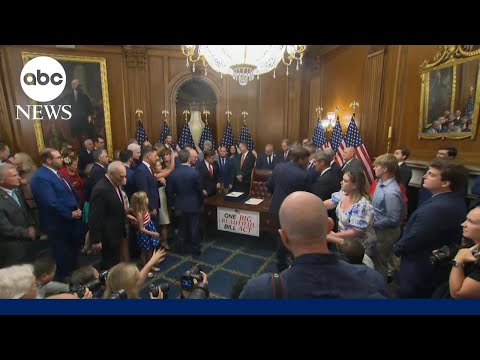 White House declares ‘VICTORY’ after House passes megabill
