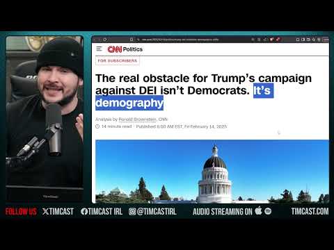 CNN Says Trump Will FAIL Because WHITE PEOPLE Are On The Decline