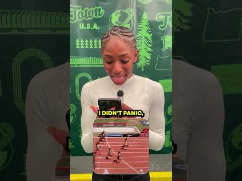 Melissa Jefferson-Wooden Stays Ready😁🥇🏃♀️