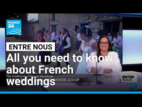 French weddings: From town hall, to champagne, to onion soup • FRANCE 24 English