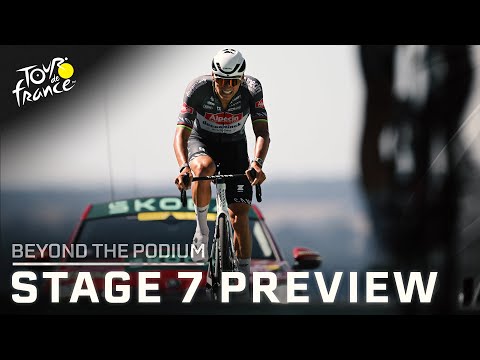 Can Mathieu Van der Poel outlast Tadej Pogacar on Tour de France Stage 7? | Beyond the Podium