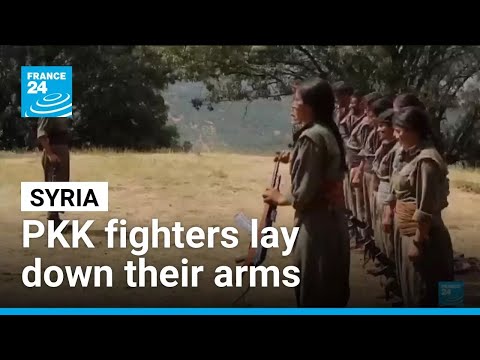 Syria: PKK fighters lay down their arms marking a ‘irreversible turning point’ • FRANCE 24 English