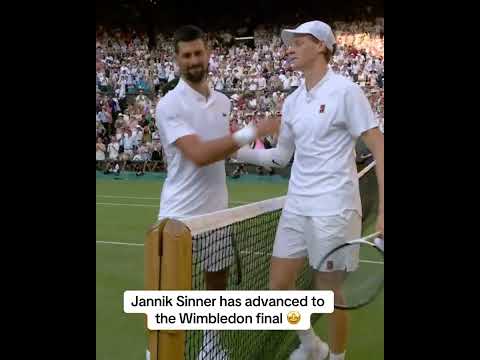 No. 1 Sinner defeats No. 6 Djokovic 👏