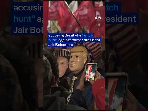 The Brazilians’ anger at Donald Trump | DW News