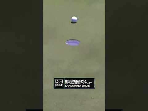 Brooks Koepka BIRDIES early! ๐ฅ #livgolf #golf #golfer #golfswing #birdie #putt