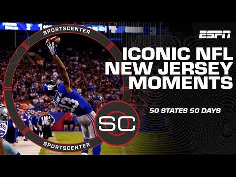 The most UNFORGETTABLE NFL moments in New Jersey 🏈 | SportsCenter