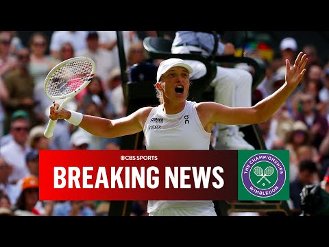 Iga Swiatek defeats Amanda Anisimova to win first career Wimbledon title