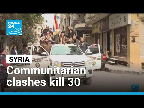 Syria: Clashes between Druze militias and Sunni Bedouin clans kill more than 30 people • FRANCE 24