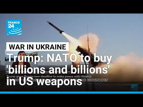 Trump threatens Russia with tariffs and boosts US weapons for Ukraine • FRANCE 24 English