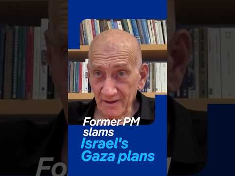 Former Israeli Prime Minister Olmert slams Israel’s Gaza plans | DW News