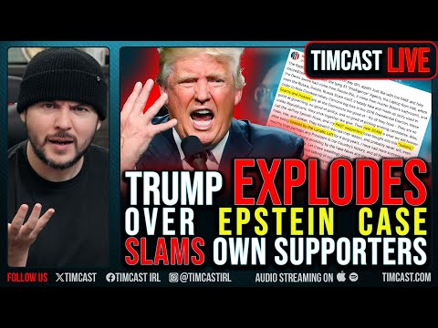 Trump EXPLODES Over Epstein Case, SLAMS Own Supporters, Calls It Democrat HOAX