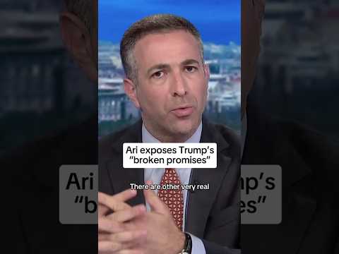 Ari exposes Trump’s ‘broken promises’