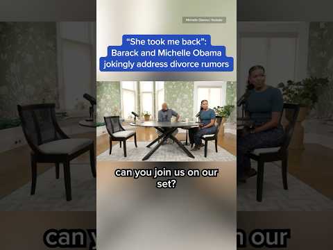 Barack and Michelle Obama address divorce rumors