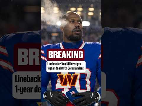 Von Miller is on to D.C. #shorts