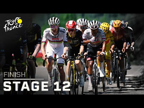 Highlights: 2025 Tour de France, Stage 12 finish | Cycling on NBC Sports