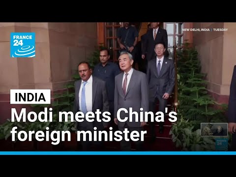 India’s Modi meets China’s foreign minister as Asian powers rebuild ties • FRANCE 24 English