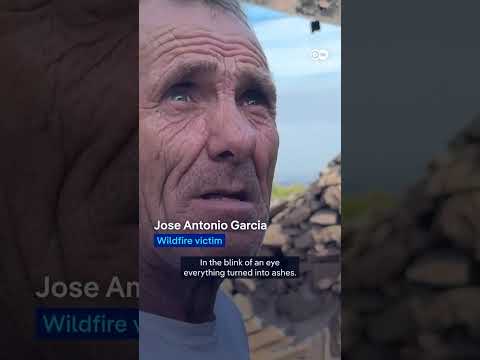Family loses everything in Spain’s deadly wildfires | DW News