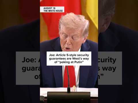 Joe: Article 5-style security guarantees are West’s way of ‘poking at Putin’