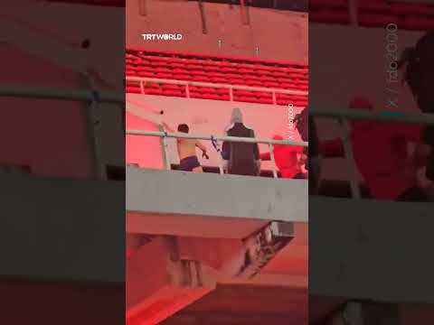 Violent clashes between football fans in Argentina leave dozens hurt