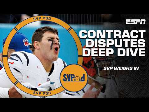 SVP weighs in on the Trey Hendrickson, Micah Parsons & Terry McLaurin contract disputes 👀 | SVPod