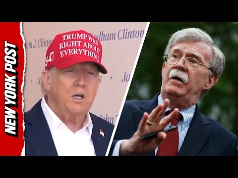 Trump Tears into ‘Lowlife’ John Bolton After Ex-Adviser is Raided by FBI