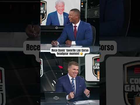 Rece’s favorite Coach Corso headgear moment 👏