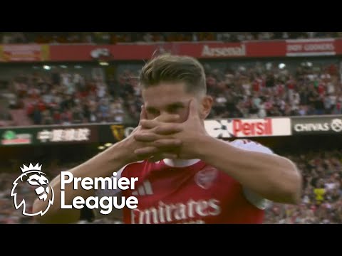 Viktor Gyokeres completes brace to give Arsenal 5-0 lead against Leeds | Premier League | NBC Sports