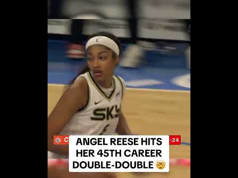 Reese ties Tina Charles for the most double-doubles in a player’s first two seasons 👏