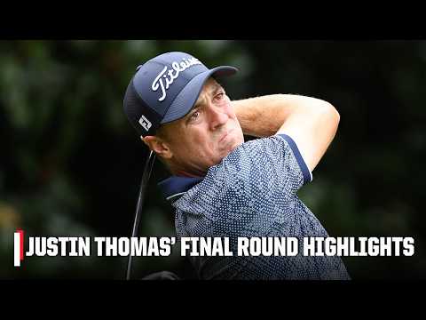 Justin Thomas HIGHLIGHTS 🎥 Final Round of the Tour Championship | Golf on ESPN