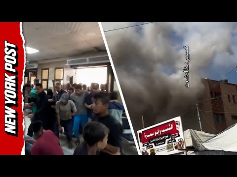 Deadly Strike on Gaza’s Nassar Hospital Caught on Live TV Broadcast | New York Post