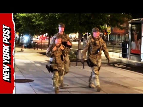 Armed National Guard Units Patrol DC Streets as Trump’s Escalation of Deployment Increases