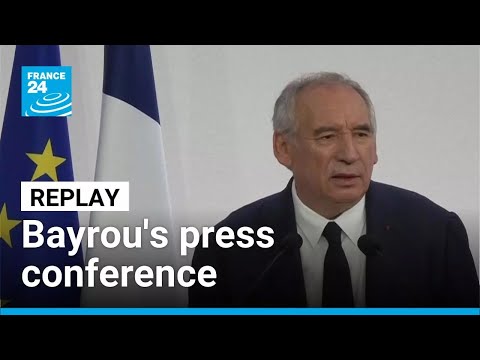 REPLAY – French PM Bayrou will seek confidence vote over budget plans • FRANCE 24 English