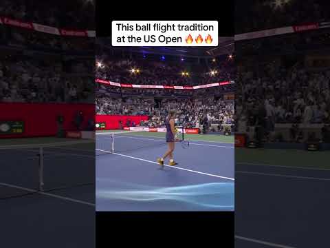 This #USOpen tradition 👏