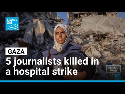 Israel strikes a Gaza hospital twice, killing at least 20, including journalists and rescuers