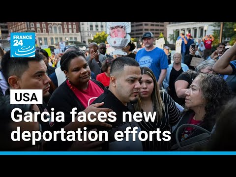 Kilmar Abrego Garcia faces new deportation efforts after ICE detains him in Baltimore • FRANCE 24