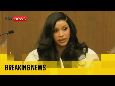 Cardi B gives evidence in civil trial over assault allegations made by a former security guard