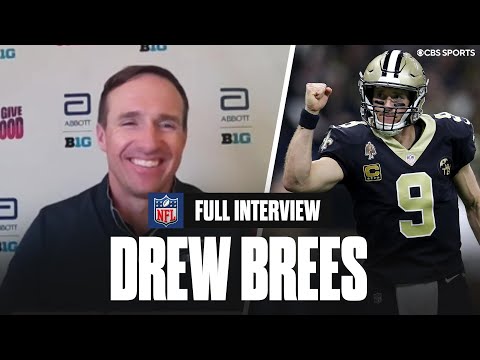 Drew Brees previews the Saints outlook for 2025 season, speaks on “We give blood” drive competition